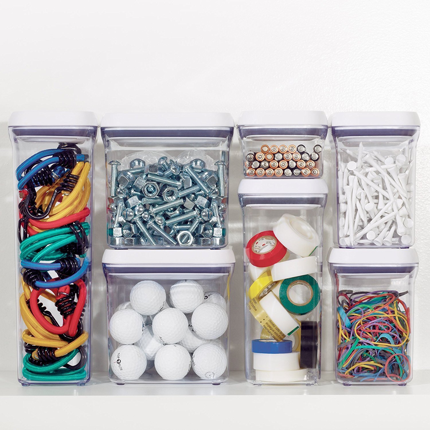 Amazon | OXO グッドグリップ 10ピース 気密食品保存 ポップコンテナ